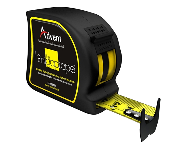 Advent 2-In-1 Gap Tape - Double Sided 5m/16ft (Width 25mm)